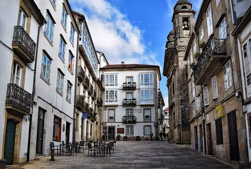 Pueblo en Santiago de Compostela