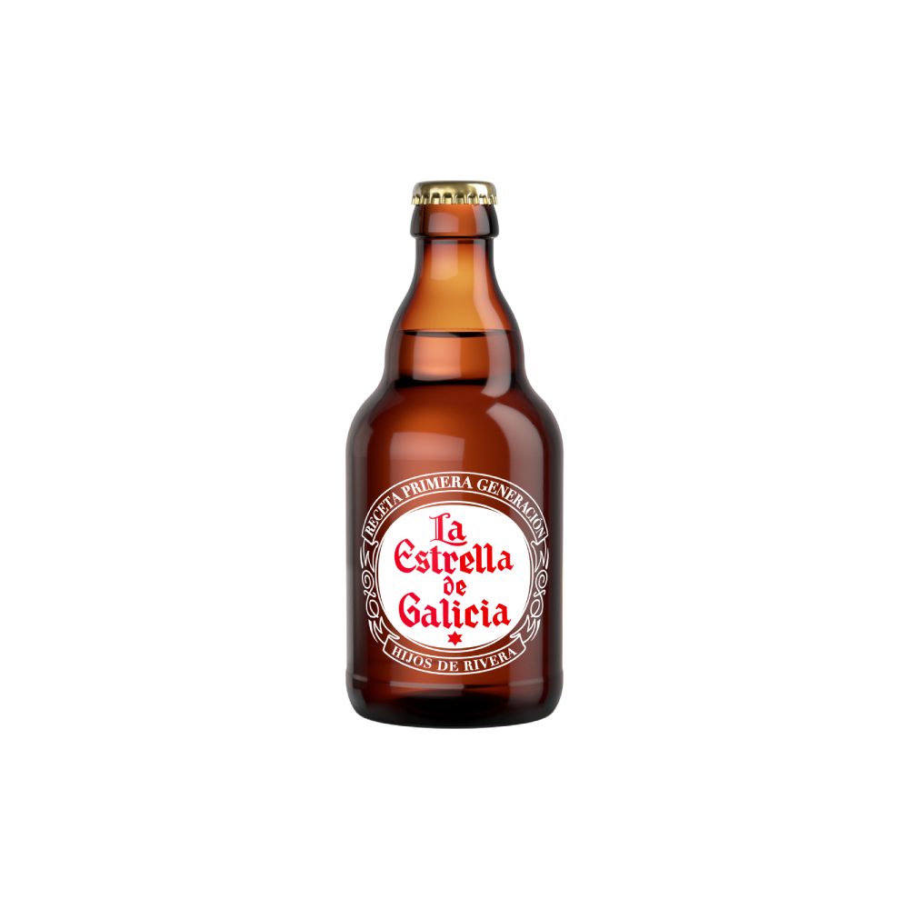Botella La Estrella de Galicia